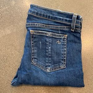 RAG & BONE SKINNY DISTRESSED JEANS 27